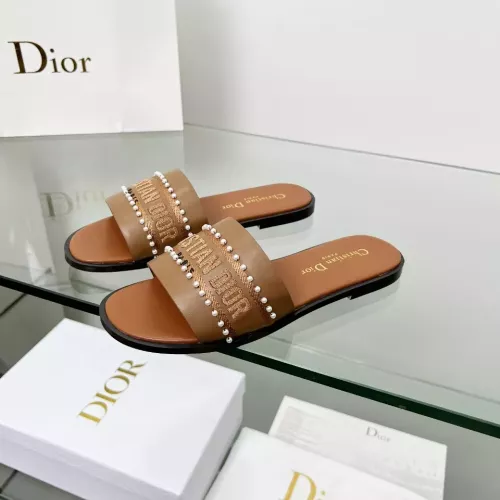 Christian Dior Slippers For Women #1292541 $82.00 USD, Wholesale Replica Christian Dior Slippers