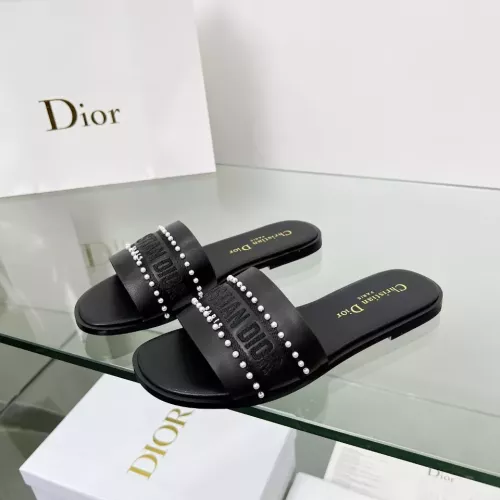 Christian Dior Slippers For Women #1292543 $82.00 USD, Wholesale Replica Christian Dior Slippers