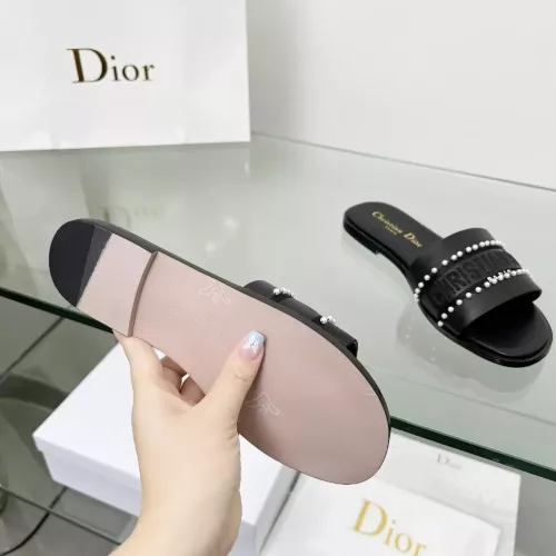 Replica Christian Dior Slippers For Women #1292543 $82.00 USD for Wholesale