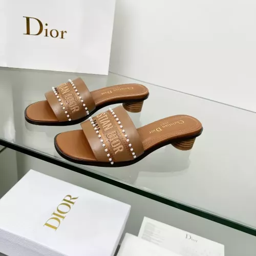 Christian Dior Slippers For Women #1292545 $88.00 USD, Wholesale Replica Christian Dior Slippers