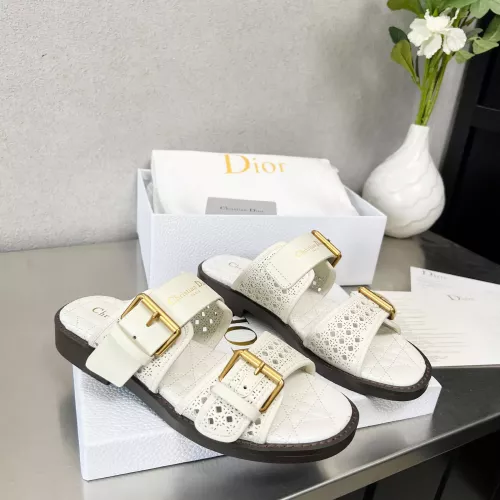 Replica Christian Dior Slippers For Women #1292547 $82.00 USD for Wholesale