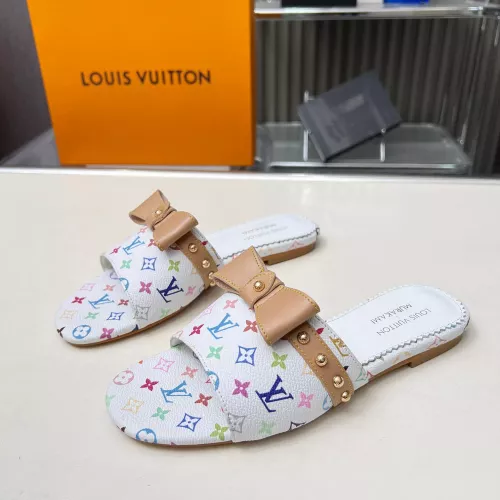 Louis Vuitton Slippers For Women #1292553 $82.00 USD, Wholesale Replica Louis Vuitton Slippers