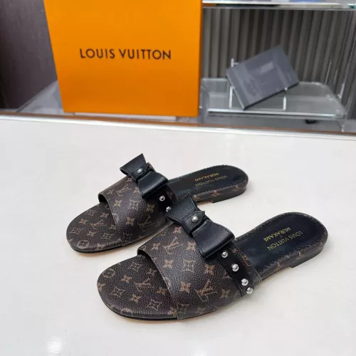 Louis Vuitton Slippers For Women #1292555 $82.00 USD, Wholesale Replica Louis Vuitton Slippers