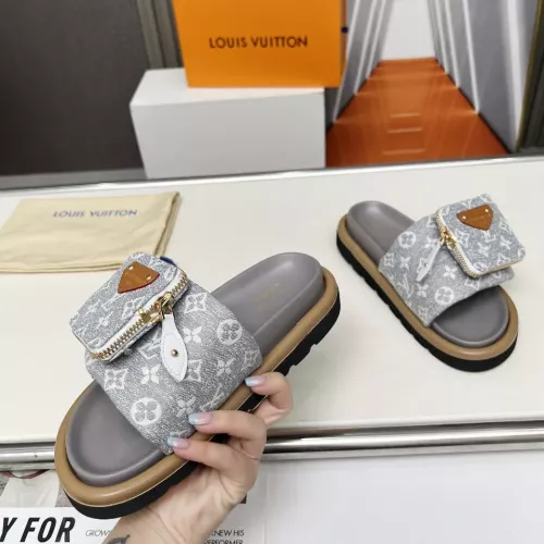 Replica Louis Vuitton Slippers For Women #1292556 $80.00 USD for Wholesale