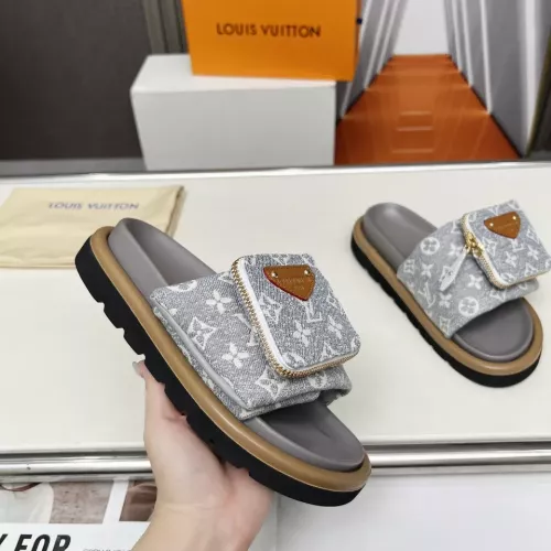 Replica Louis Vuitton Slippers For Women #1292556 $80.00 USD for Wholesale