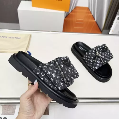 Replica Louis Vuitton Slippers For Women #1292559 $80.00 USD for Wholesale