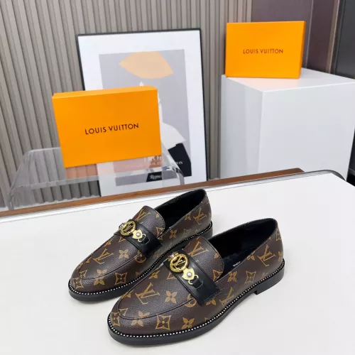 Louis Vuitton LV Oxfords Shoes For Women #1292563 $92.00 USD, Wholesale Replica Louis Vuitton LV Oxfords Shoes