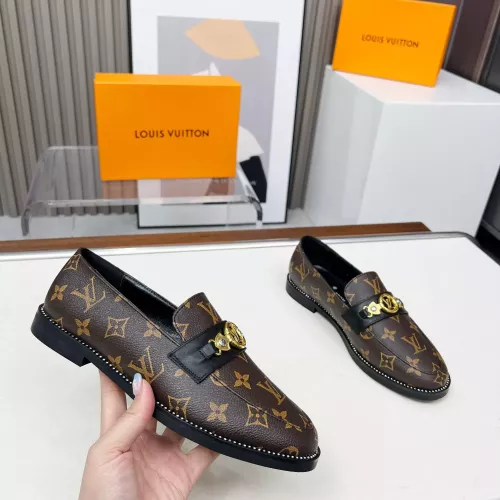 Replica Louis Vuitton LV Oxfords Shoes For Women #1292563 $92.00 USD for Wholesale