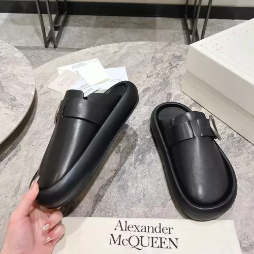 Replica Alexander McQueen Slippers For Women #1292589 $115.00 USD for Wholesale