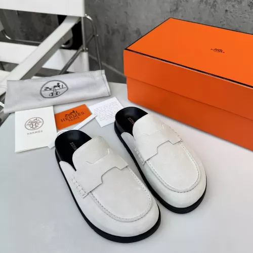 Replica Hermes Slippers For Women #1292593 $82.00 USD for Wholesale