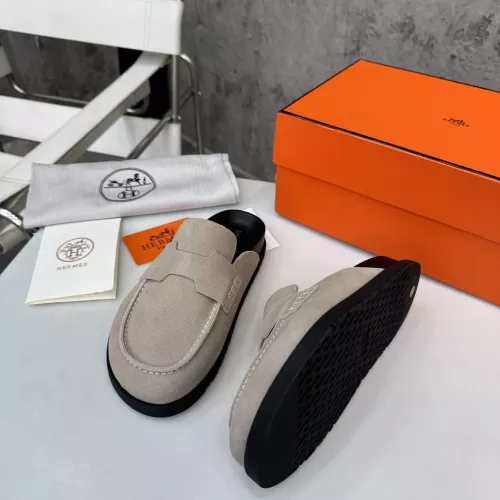 Replica Hermes Slippers For Men #1292598 $82.00 USD for Wholesale