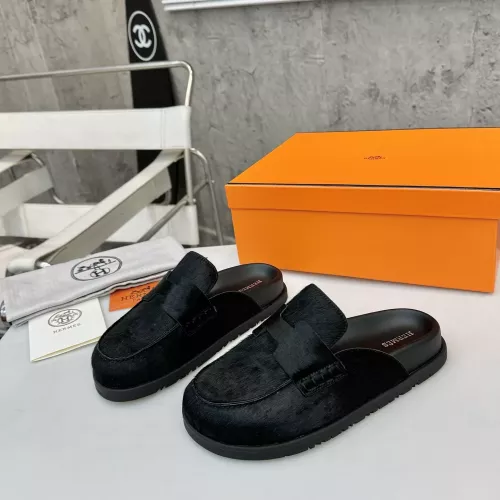 Hermes Slippers For Women #1292609 $85.00 USD, Wholesale Replica Hermes Slippers