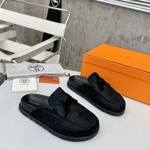 Replica Hermes Slippers For Women #1292609 $85.00 USD for Wholesale