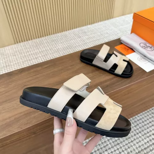 Replica Hermes Slippers For Women #1292615 $80.00 USD for Wholesale