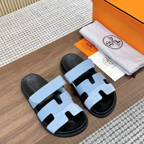 Replica Hermes Slippers For Women #1292617 $80.00 USD for Wholesale