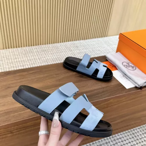 Replica Hermes Slippers For Women #1292617 $80.00 USD for Wholesale