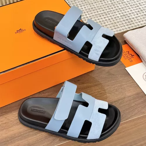 Hermes Slippers For Men #1292618 $80.00 USD, Wholesale Replica Hermes Slippers