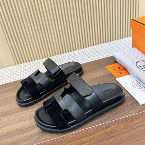 Replica Hermes Slippers For Women #1292619 $80.00 USD for Wholesale