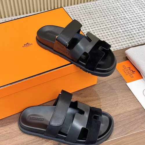 Hermes Slippers For Men #1292620 $80.00 USD, Wholesale Replica Hermes Slippers