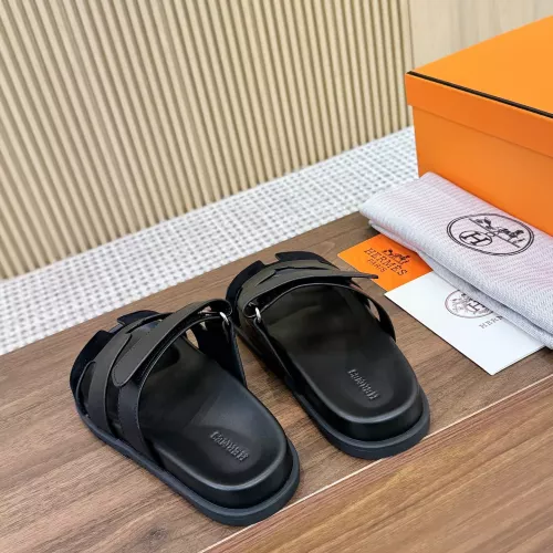 Replica Hermes Slippers For Men #1292620 $80.00 USD for Wholesale