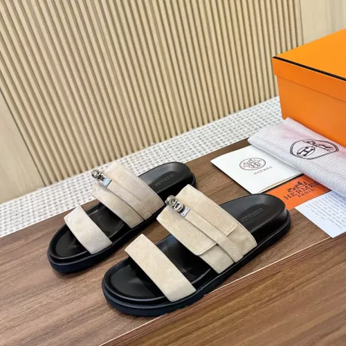 Hermes Slippers For Women #1292623 $82.00 USD, Wholesale Replica Hermes Slippers