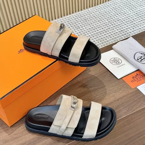 Replica Hermes Slippers For Women #1292623 $82.00 USD for Wholesale