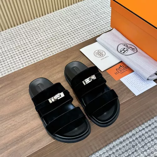 Replica Hermes Slippers For Women #1292629 $82.00 USD for Wholesale