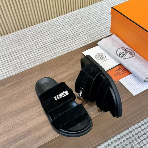 Replica Hermes Slippers For Women #1292629 $82.00 USD for Wholesale