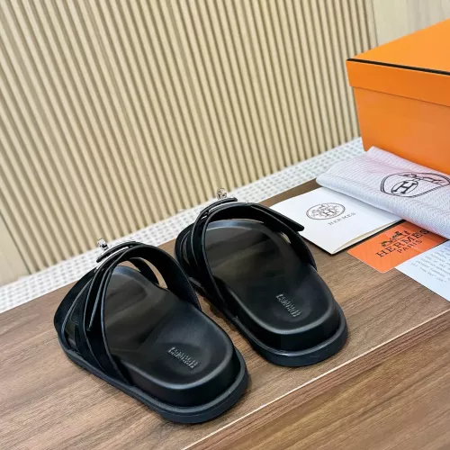 Replica Hermes Slippers For Women #1292629 $82.00 USD for Wholesale