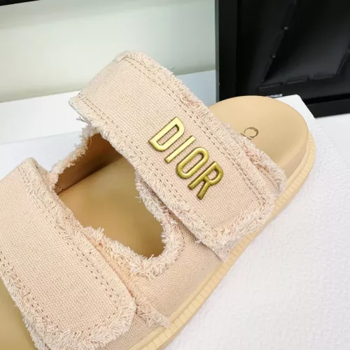 Replica Christian Dior Slippers For Women #1292645 $96.00 USD for Wholesale