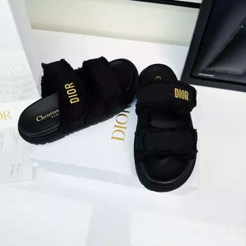 Replica Christian Dior Slippers For Women #1292647 $96.00 USD for Wholesale