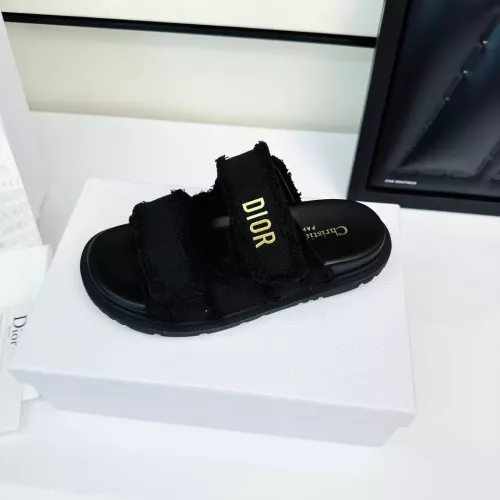 Replica Christian Dior Slippers For Women #1292647 $96.00 USD for Wholesale