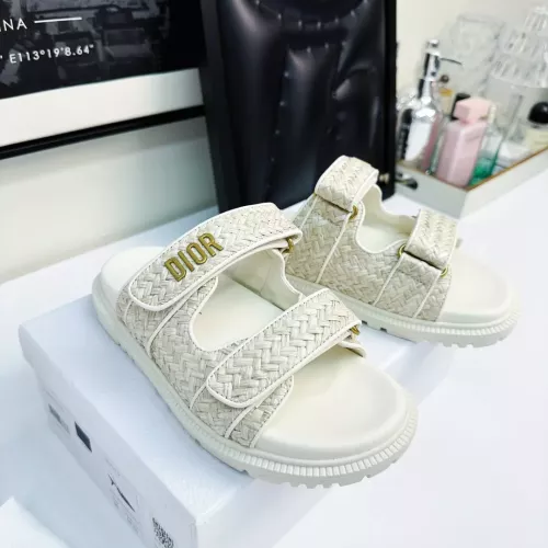 Christian Dior Slippers For Women #1292654 $96.00 USD, Wholesale Replica Christian Dior Slippers