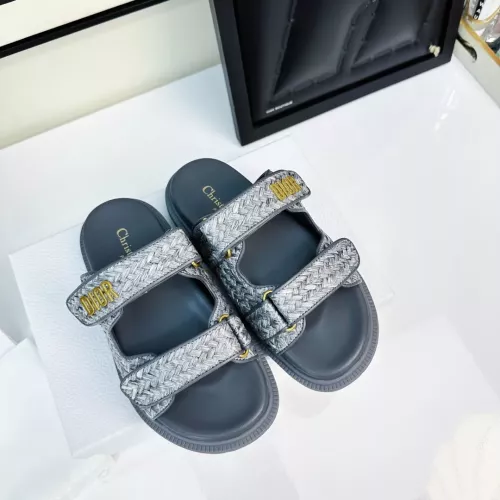 Replica Christian Dior Slippers For Women #1292657 $96.00 USD for Wholesale