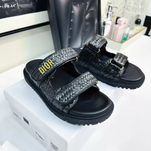 Christian Dior Slippers For Women #1292658 $96.00 USD, Wholesale Replica Christian Dior Slippers