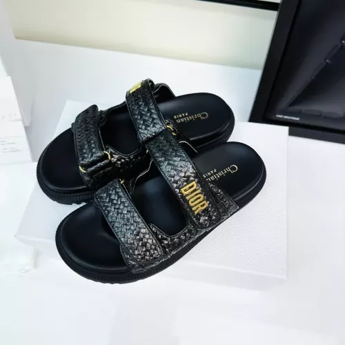 Replica Christian Dior Slippers For Women #1292658 $96.00 USD for Wholesale