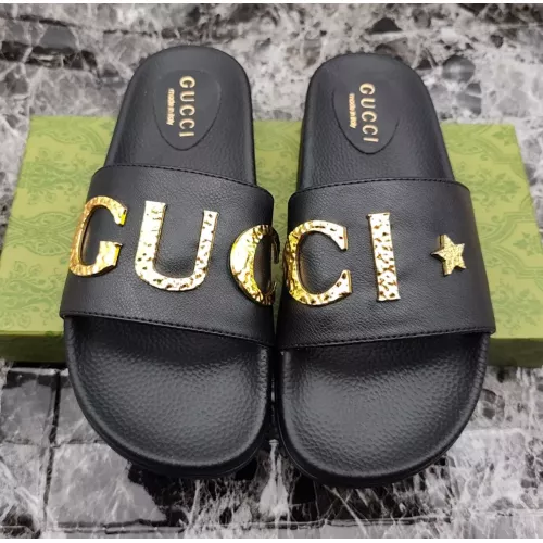 Gucci Slippers For Women #1292703 $52.00 USD, Wholesale Replica Gucci Slippers