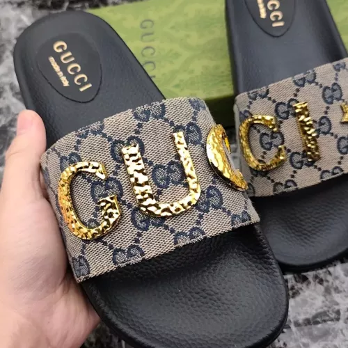 Replica Gucci Slippers For Men #1292706 $52.00 USD for Wholesale