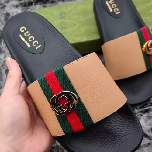 Replica Gucci Slippers For Men #1292748 $52.00 USD for Wholesale