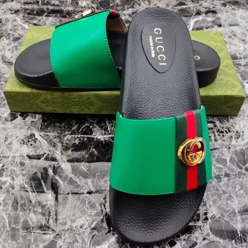 Replica Gucci Slippers For Men #1292754 $52.00 USD for Wholesale