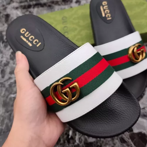 Replica Gucci Slippers For Men #1292785 $52.00 USD for Wholesale