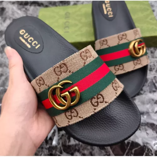 Replica Gucci Slippers For Men #1292792 $52.00 USD for Wholesale