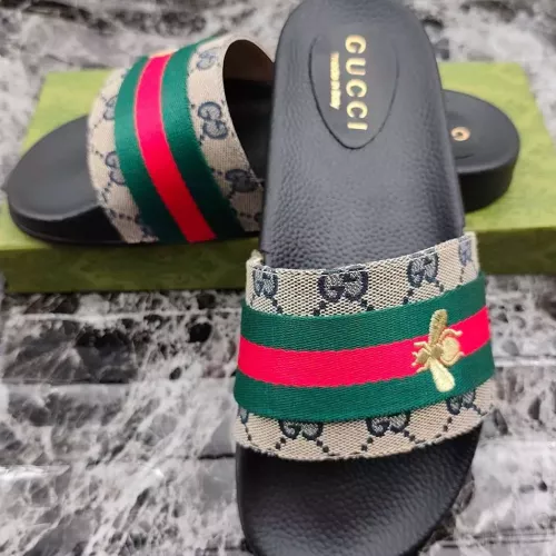 Replica Gucci Slippers For Men #1292832 $52.00 USD for Wholesale