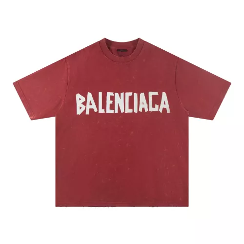 Balenciaga T-Shirts Short Sleeved For Unisex #1292881 $45.00 USD, Wholesale Replica Balenciaga T-Shirts