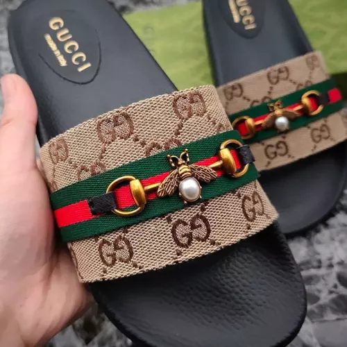 Replica Gucci Slippers For Men #1292945 $52.00 USD for Wholesale