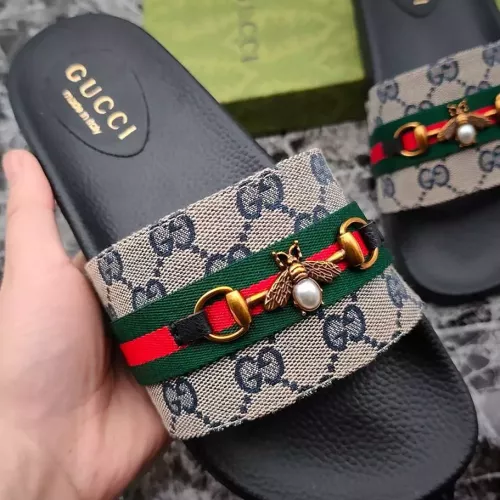 Replica Gucci Slippers For Women #1292946 $52.00 USD for Wholesale