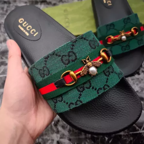 Replica Gucci Slippers For Women #1292953 $52.00 USD for Wholesale