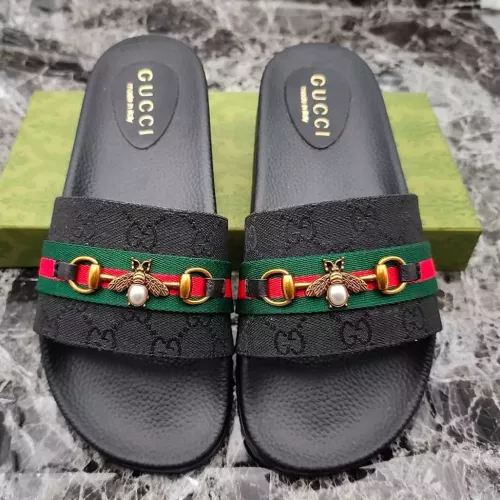 Gucci Slippers For Women #1292957 $52.00 USD, Wholesale Replica Gucci Slippers