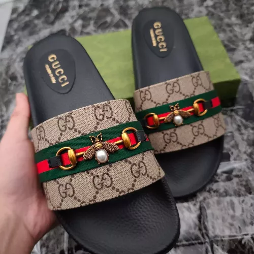 Replica Gucci Slippers For Women #1292980 $52.00 USD for Wholesale