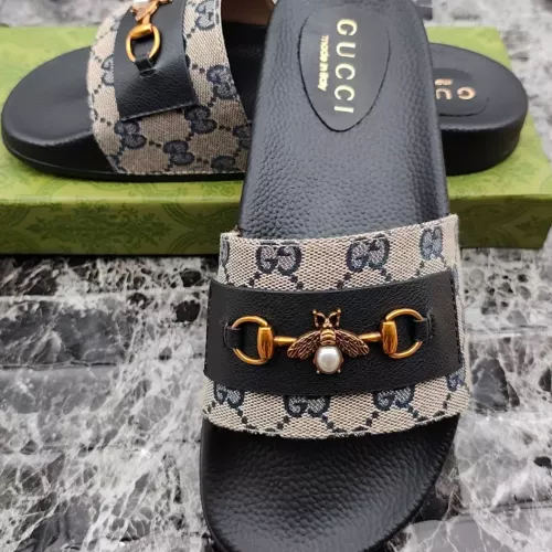 Replica Gucci Slippers For Men #1292987 $52.00 USD for Wholesale